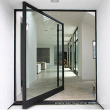 Cheap Aluminum Glass Interior Center Pivot Door